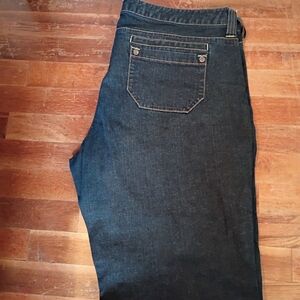 RIGOR GEAR Moto‑Style Jeans – Dark Wash